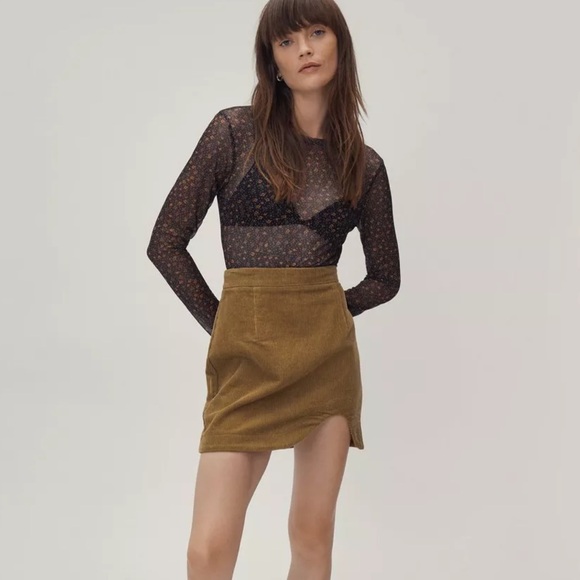 Black Floral Mesh Bodysuit (Sheer) Size M - Picture 3 of 11